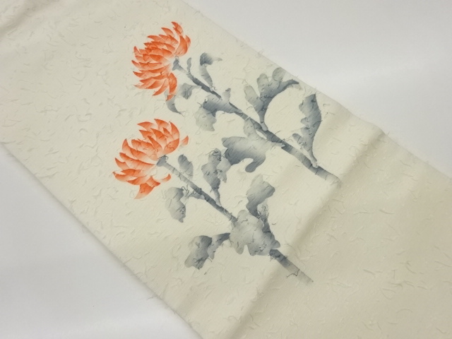 JAPANESE NAGOYA OBI / HIGE TSUMUGI / KIKU / ARTIST WORK